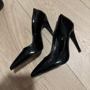 Elegant Black Steve Madden Stiletto Heels